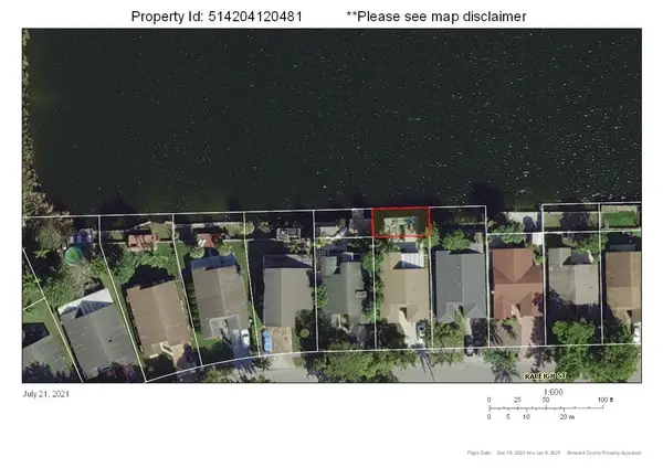 2517 Raleigh St, Lake Side Lot Only, Hollywood, FL 33020