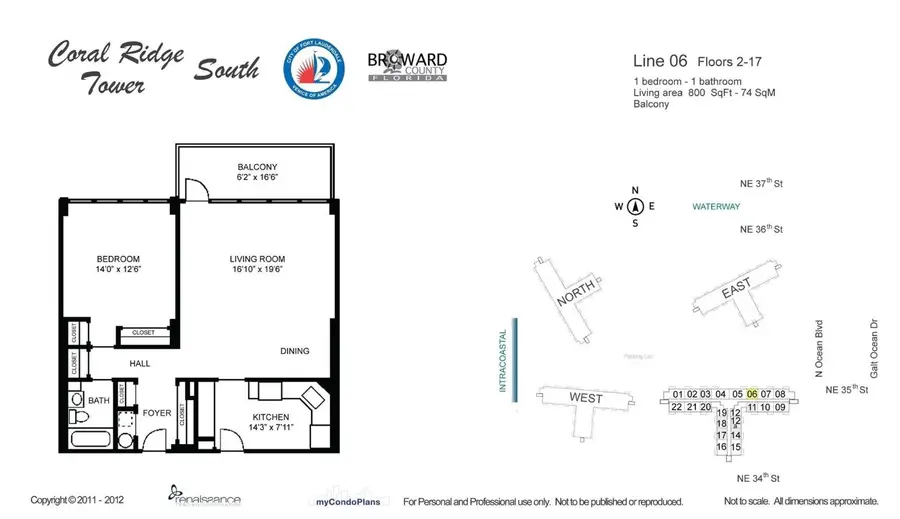 3333 NE 34th Street #806, Fort Lauderdale, FL 33308 - Image #3