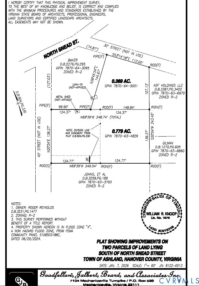 0 N Snead Street, Ashland, VA 23005 - #1