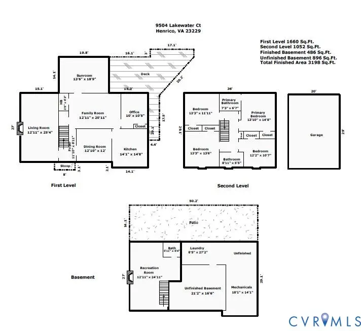 9504 Lakewater Court, Henrico, VA 23229 - #3