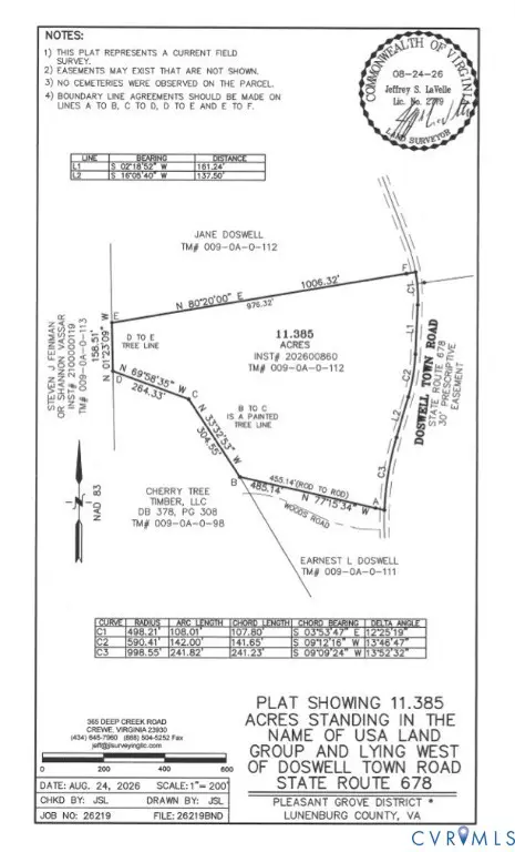 0 Doswell Town Road, Meherrin, VA 23954 - #3