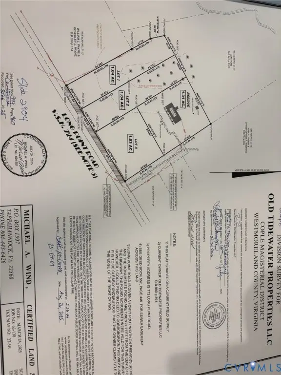773 Long Point Road, Cople, VA 22469 - #1