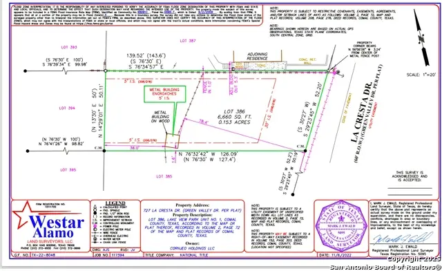 727 La Cresta, Canyon Lake, TX 78133 - #1