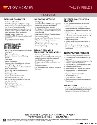 14747 Prairie Clover, San Antonio, TX 78253 - #3