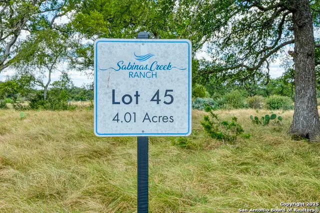 LOT 45 Sabinas Creek Ranch, Boerne, TX 78006 - #2