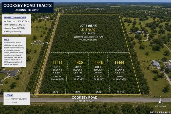 11412 Cooksey Rd, Adkins, TX 78101