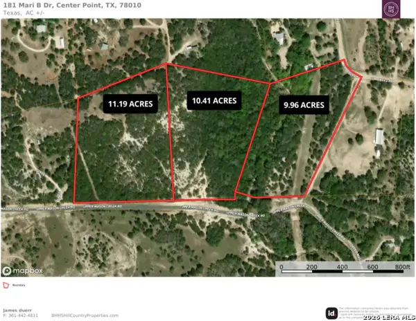 180 Mari B Dr E, Center Point, TX 78010
