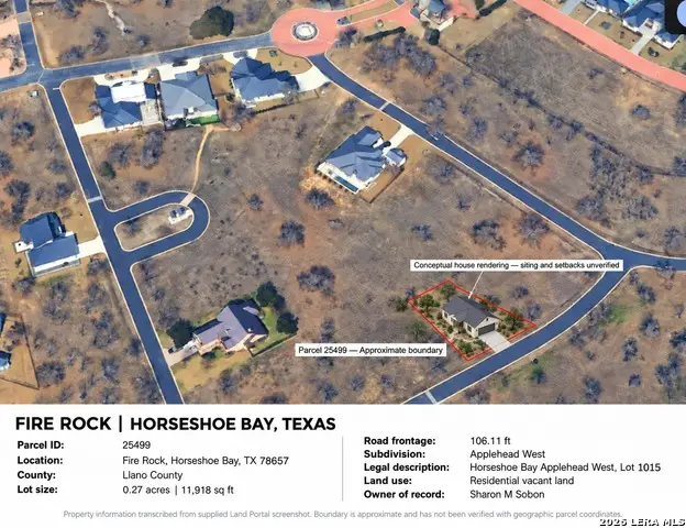 TBD Fire Rock, Horseshoe Bay, TX 78657 - #3