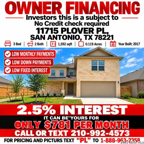 11715 Plover Pl, San Antonio, TX 78221