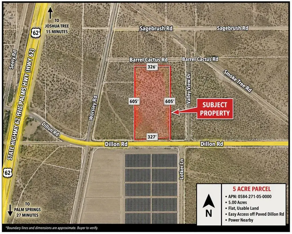 0 Dillon, Desert Hot Springs, CA 92240 - #1