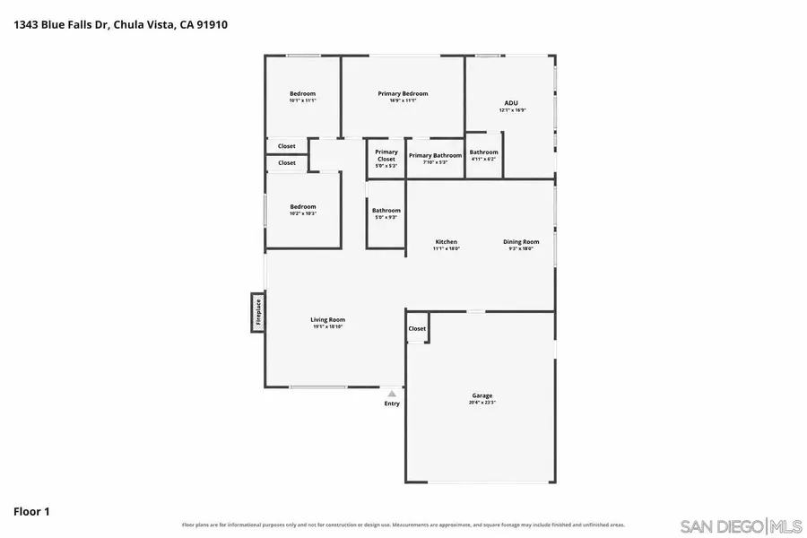 1343 Blue Falls Dr, Chula Vista, CA 91910 - #2