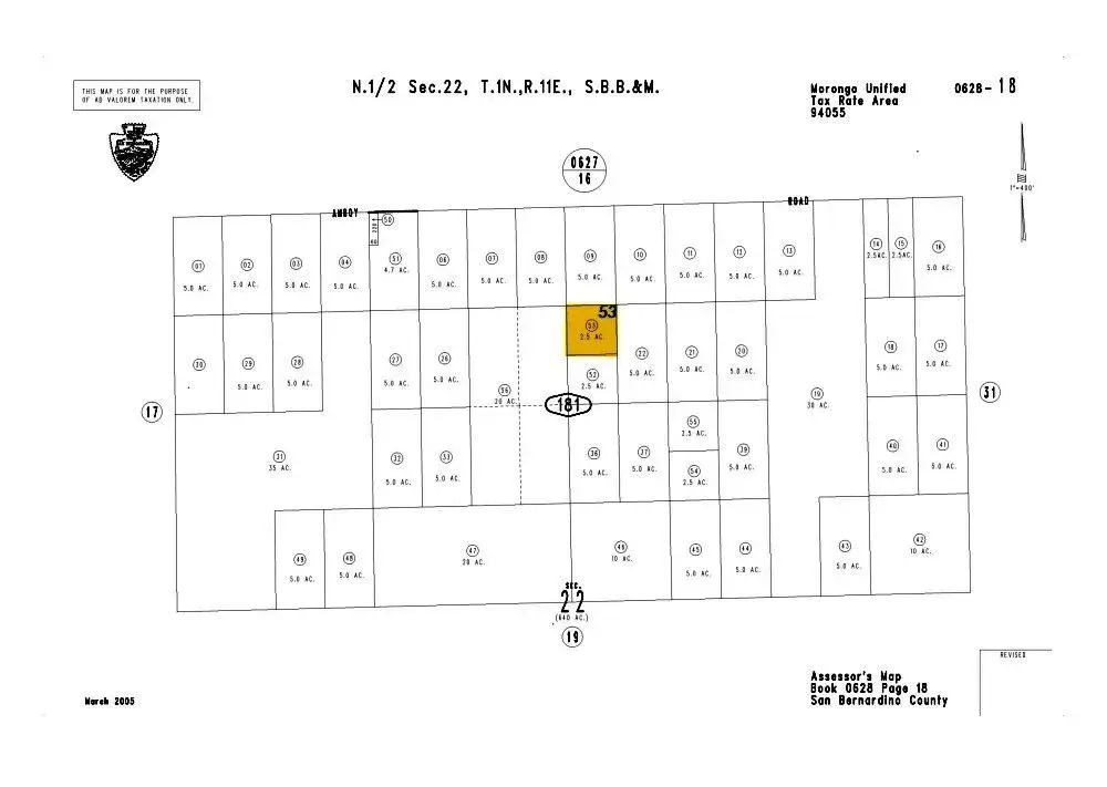 0 Noborly, Twentynine Palms, CA 92277 - #1