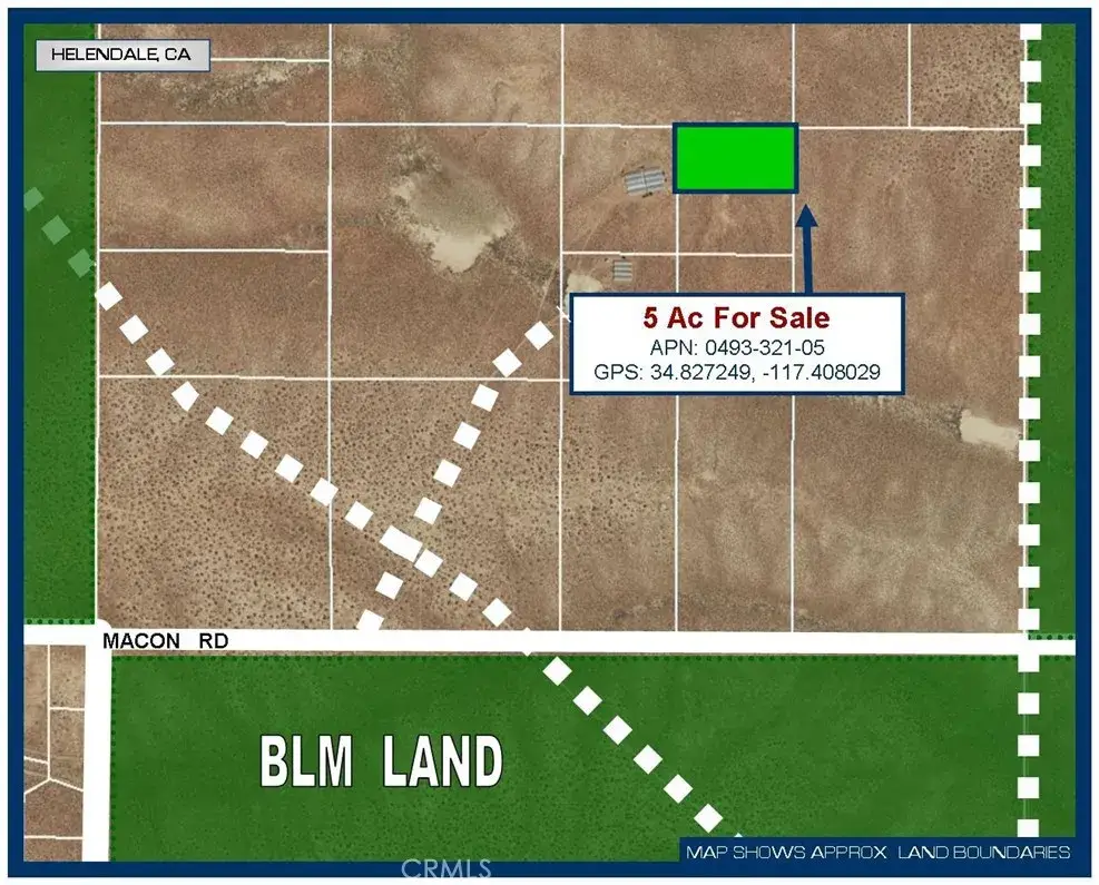 0 5 Ac Near Macon Rd, Helendale, CA 92342 - #1