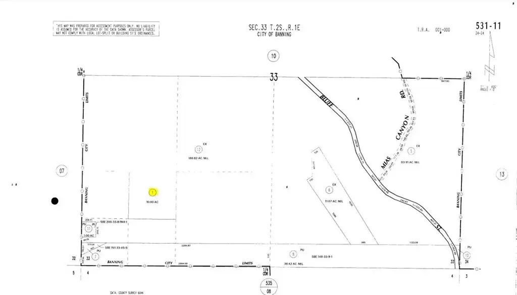 0 Bluff, Banning, CA 92220 - Image #1