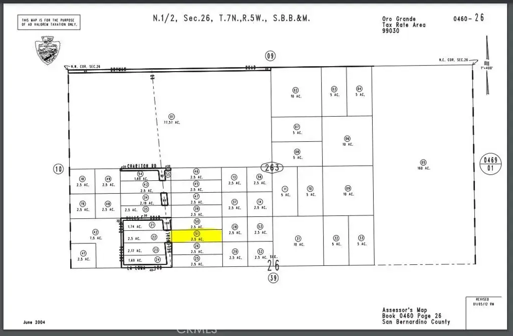 0 Helendale Parcel 0460-263-51, Adelanto, CA 92301 - Image #1