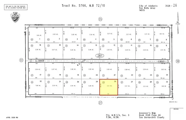 0 Cassia, Adelanto, CA 92301