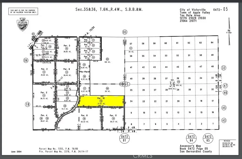 0 Apple Valley Parcel #0472-051-16, Apple Valley, CA 92307 - #1