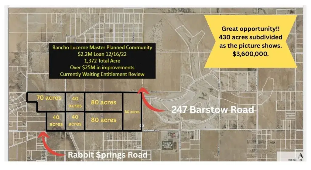 0 Rabbit Springs, Lucerne Valley, CA 92356 - Image #1