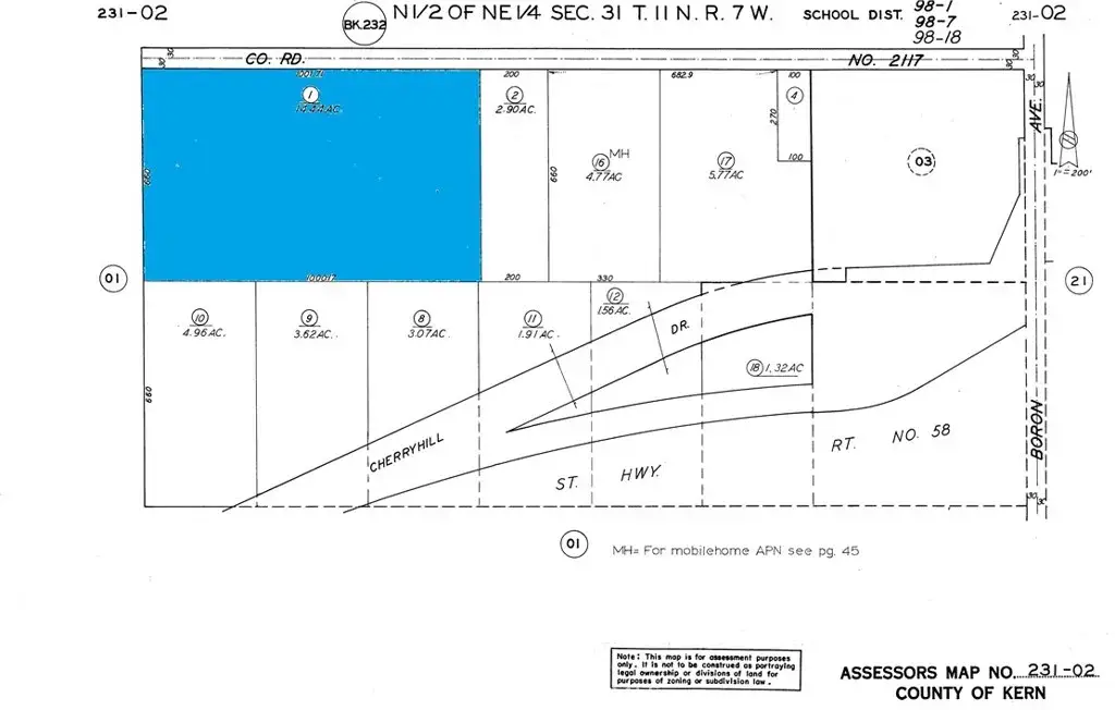 0 Hampton Rd, Boron, CA 93516 - #1