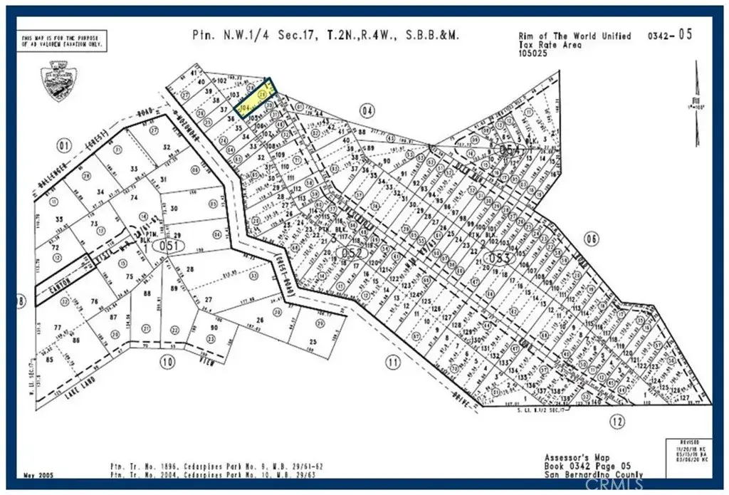 104 Reservoir, Cedarpines Park, CA 92322 - #1