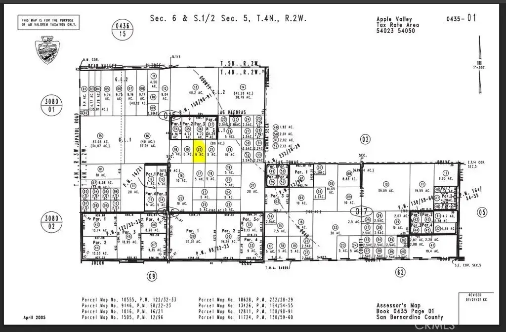 0 Las Tunas Parcel #0435-015-20, Apple Valley, CA 92308 - #1