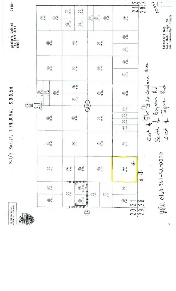 0 W O, Adelanto, CA 92301