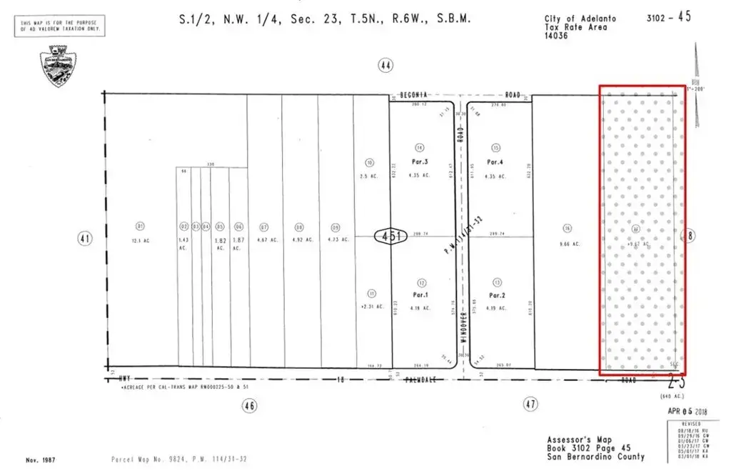 0 Palmdale, Adelanto, CA 92301 - #1