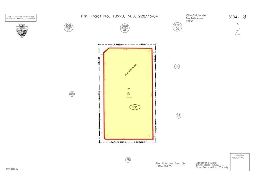 0 Hwy 395 & La Mesa, Victorville, CA 92395 - #1