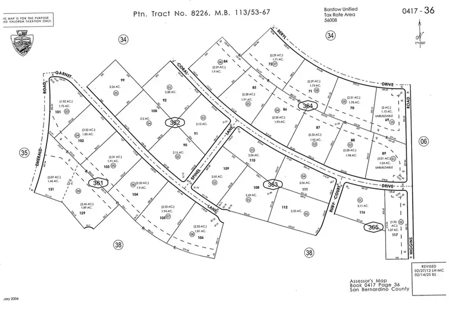 0 Garnet, Barstow, CA 92311 - #2