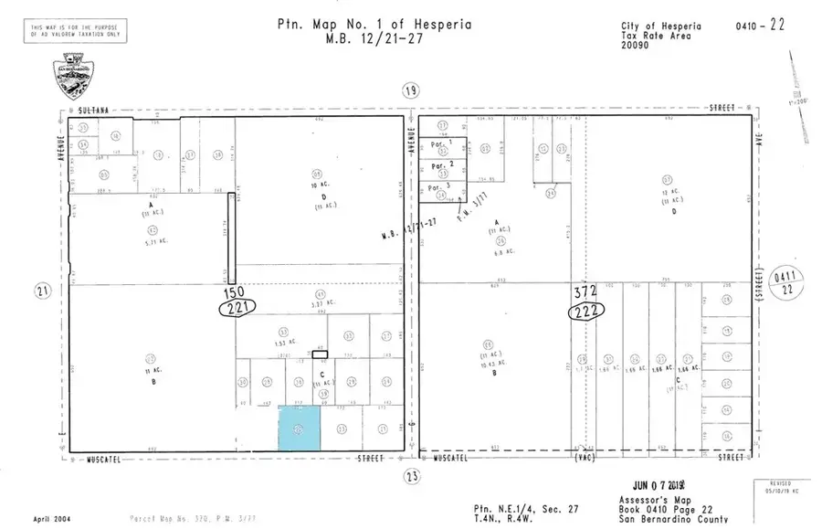 0 Muscatel St., Hesperia, CA 92345 - #3