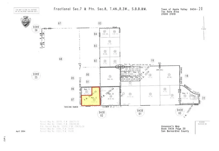 0 Tussing Ranch, Apple Valley, CA 92308 - #1