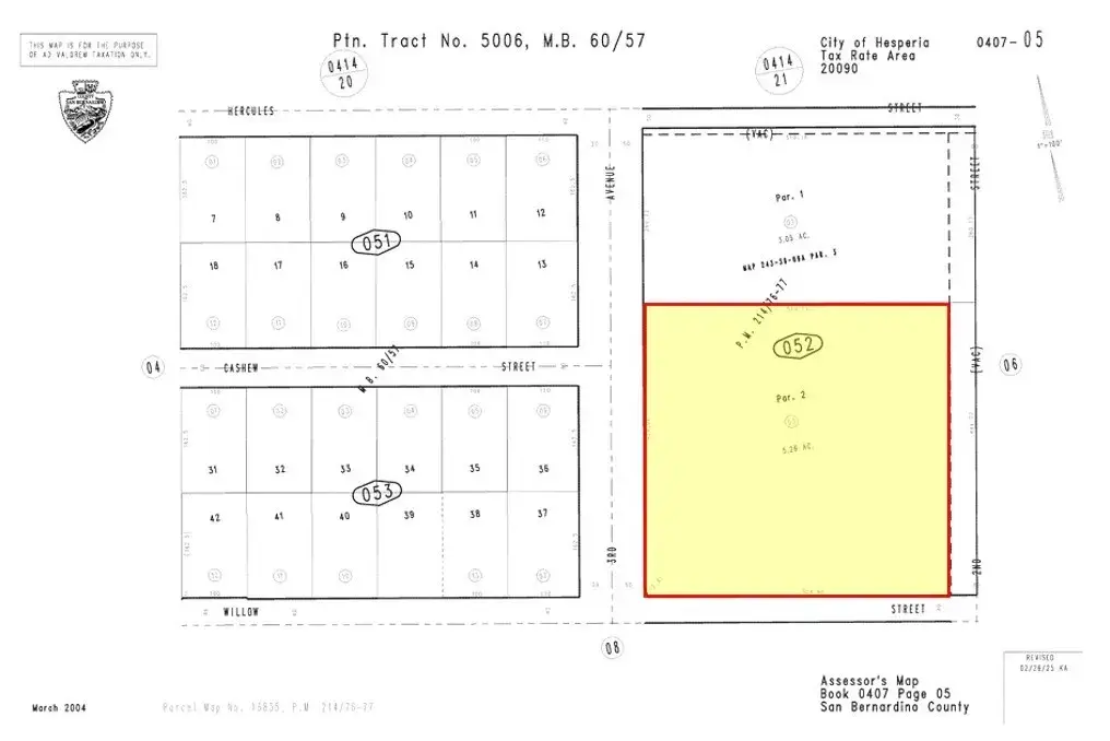 0 Willow, Hesperia, CA 92345 - #1