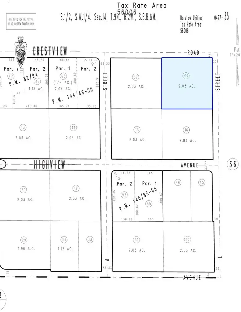0 Crestview, Barstow, CA 92311 - #3