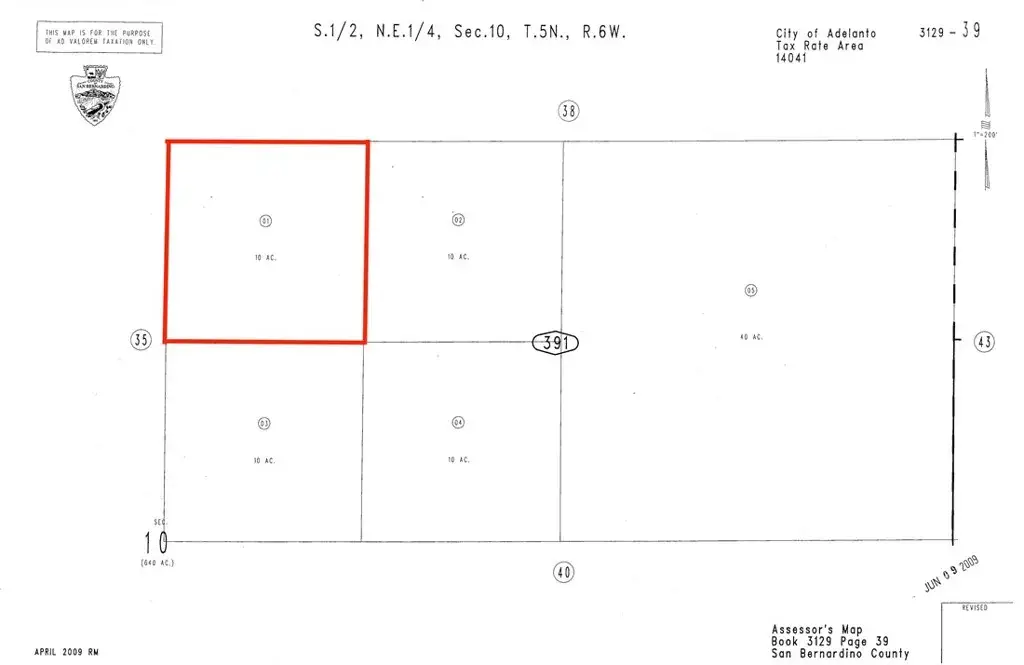 0 Middleton, Adelanto, CA 92301 - #1