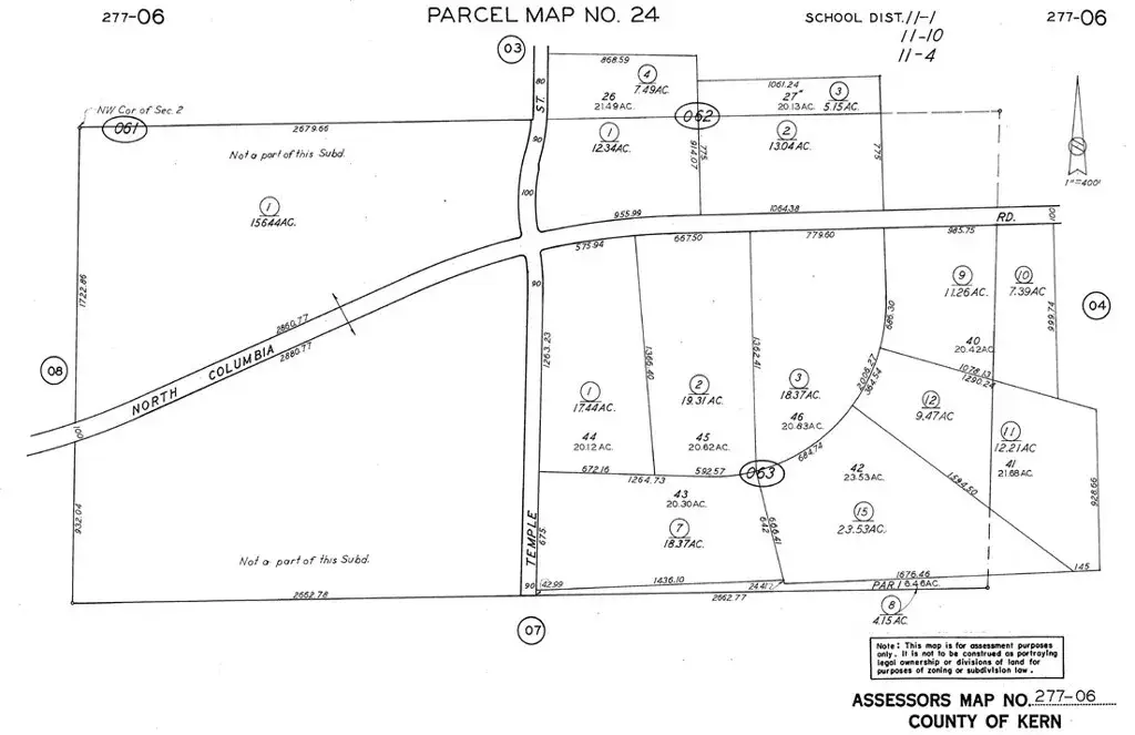 0 277-061-01-00-6 N Colombia, California City, CA 93505 - Image #1