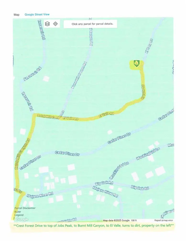 0 El Valle, Cedarpines Park, CA 92322 - Image #1