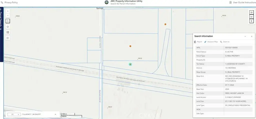 0 Mountain View, Newberry Springs, CA 92365 - #1