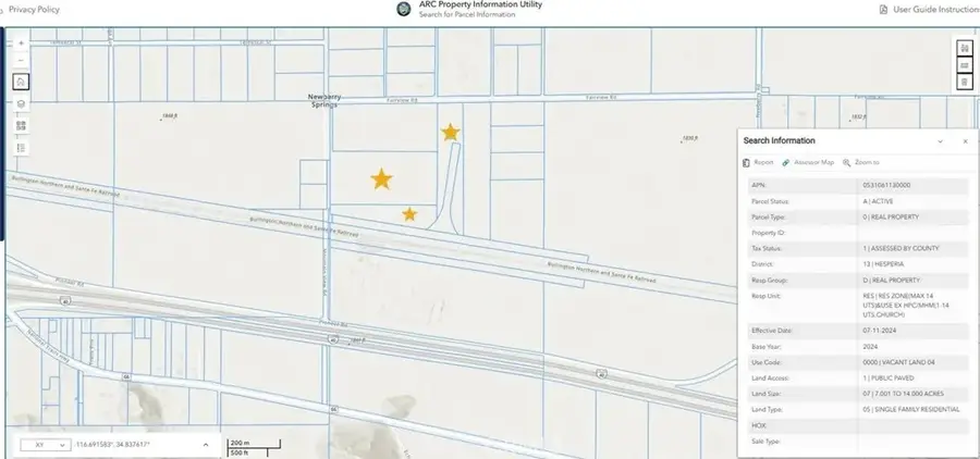 0 Mountain View, Newberry Springs, CA 92365 - #2