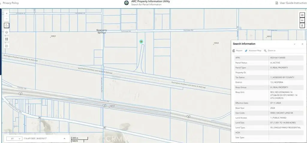 0 Fairview, Newberry Springs, CA 92365 - #1