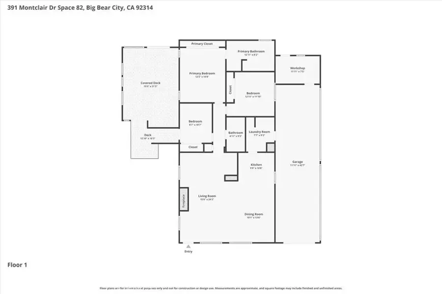 391 Montclair, Big Bear City, CA 92314 - #3