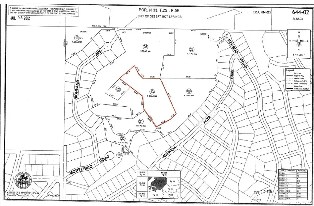 0 Skyline Dr., Whitewater, CA 92282 - Image #1