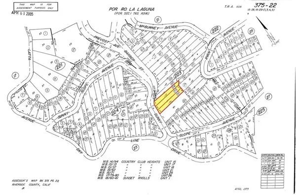 0 Sunnyslope, Lake Elsinore, CA 92530