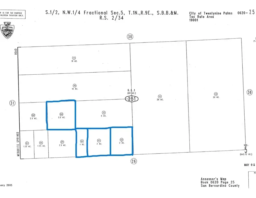 2 1/2 Acres, Apn#0620-251-09-0000, Twentynine Palms Yucca Valley, CA 92277 - #2