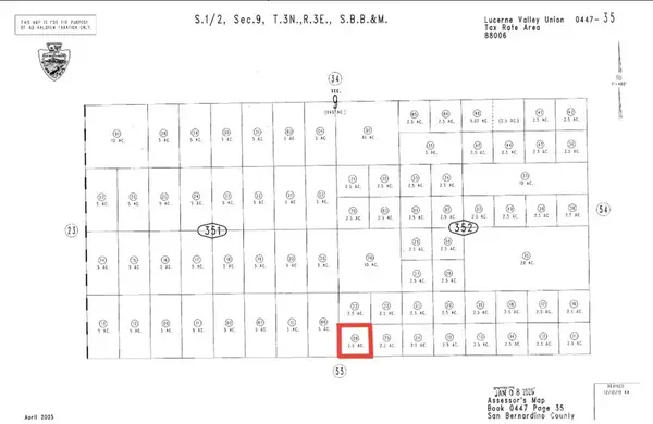 0 Near Rattlesnake Canyon, Johnson Valley, CA 92285