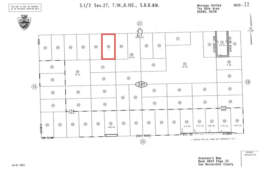 0 Near El Paseo, Twentynine Palms, CA 92277 - #3