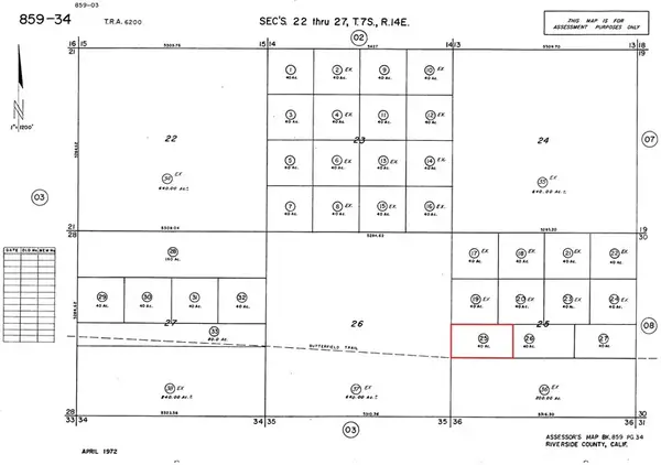 0 Bradshaw, Desert Center, CA 92239