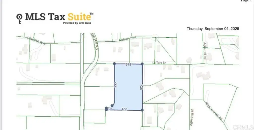 Olive Hill Rd, Fallbrook, CA 92028 - #1