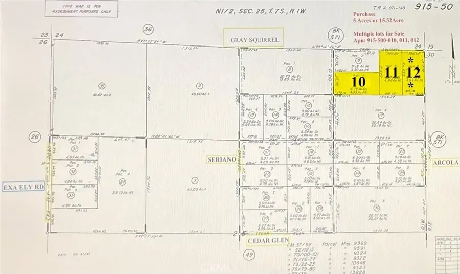 12 Lot 10, 11, 12 Grey Squirrel/arcola Rd, Sage, CA 92343 - Image #3