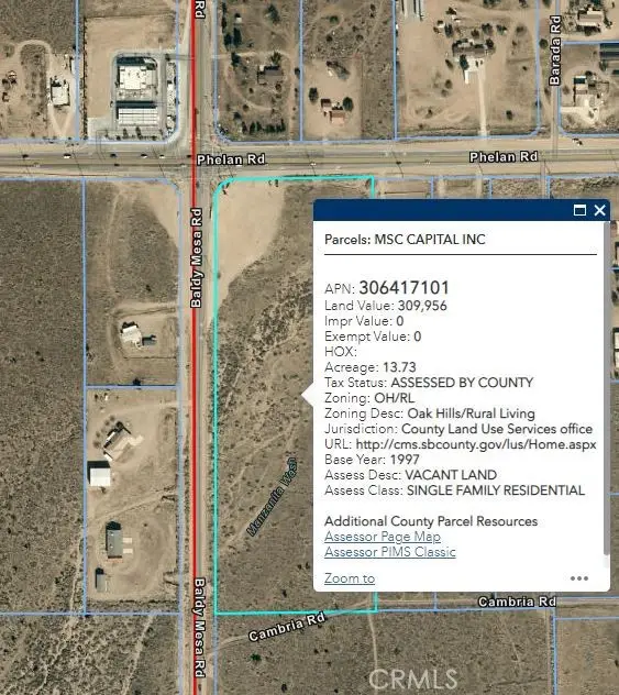 101 Phelan, Phelan, CA 92344