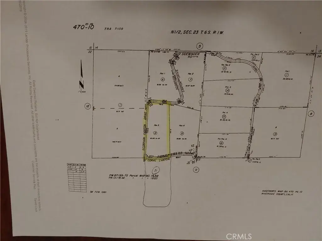 0 Lot 6 Scorpion Canyon Rd, Hemet, CA 92545 - #1